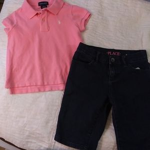 NWOT Ralph Lauren polo girls 6x LOT bundle & CP SH